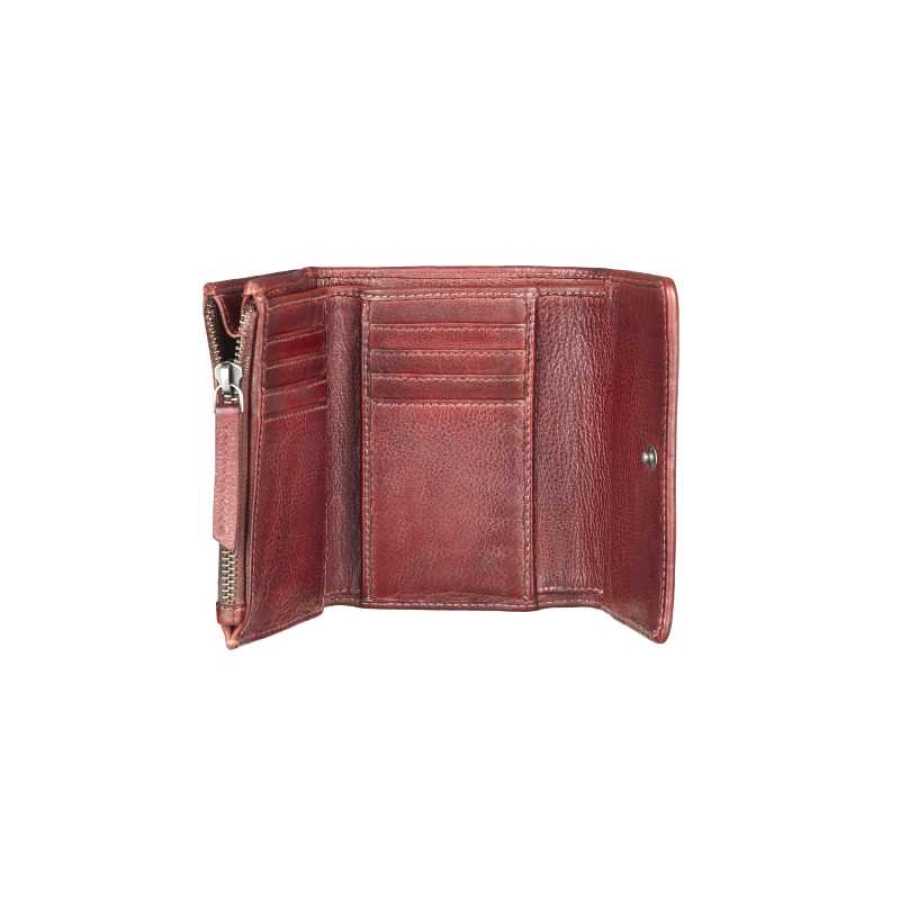 MIDI FLAP WALLET COGNAC